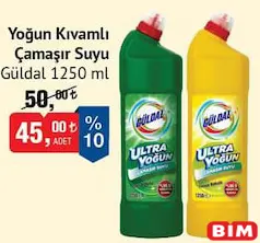 GÜLDAL YOĞUN KIVAMLI ÇAMAŞIR SUYU 1250 ML